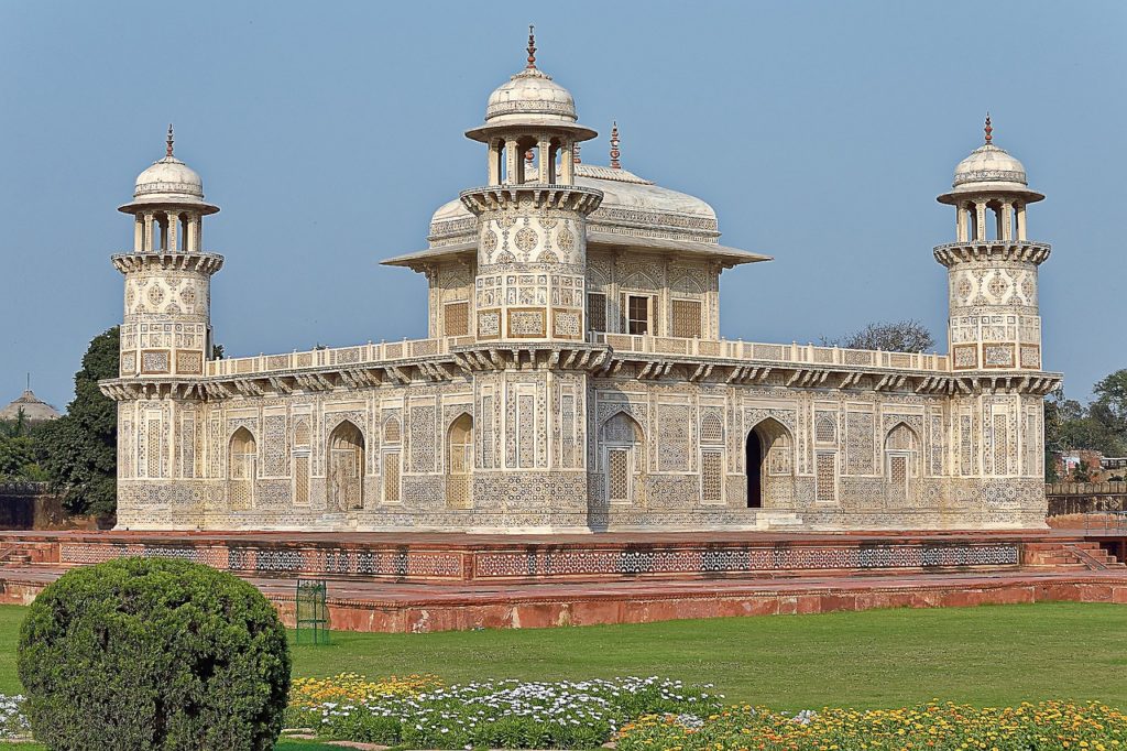 india, agra, after the ud-daula-the mausoleum