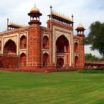 taj mahal entrance gate, Agra