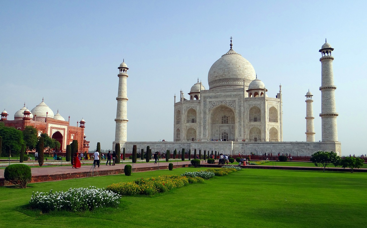 All with taj mahal Reopened unesco site, world wonder
