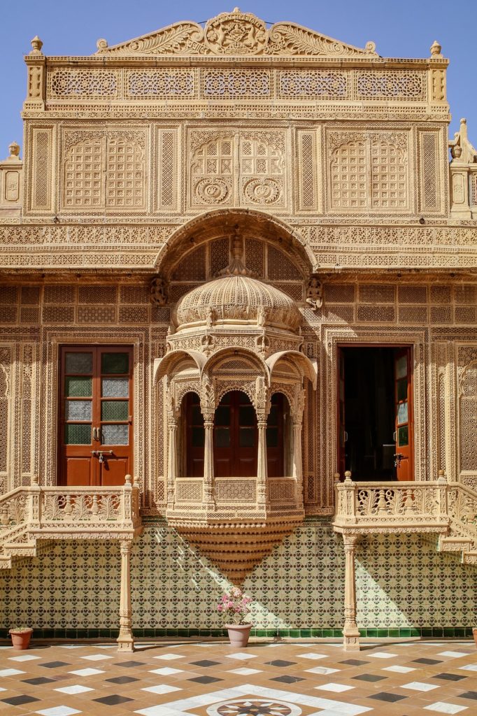 attraction in jaisalmer, house, building
