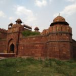 Red fort delhi gate