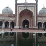 jama masjid with water 2
