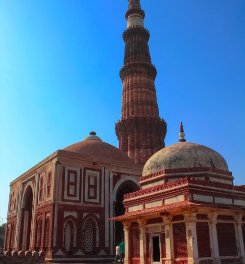 qutubminar, india, monument, delhi has 3 world heritages