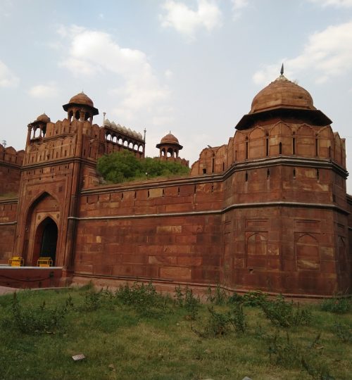 Red Fort Delhi Gate in Delhi has three world Heritages