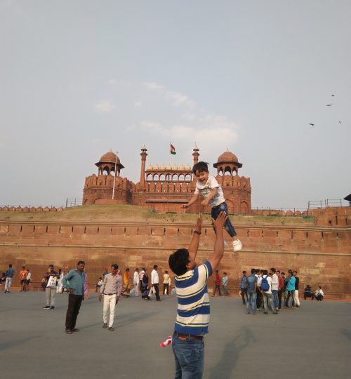Red fort delhi has three world heritages